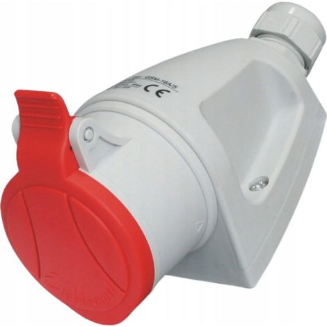 PRISE DE COURANT IP44 4 PÔLES 32 A 400 V FIXE