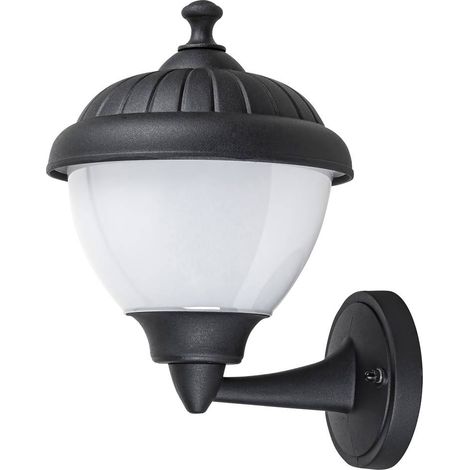 MODESTO,OUTDOOR WALL LAMP, BLACK, E27 1X MAX 40W, IP44 BULB (1/5)