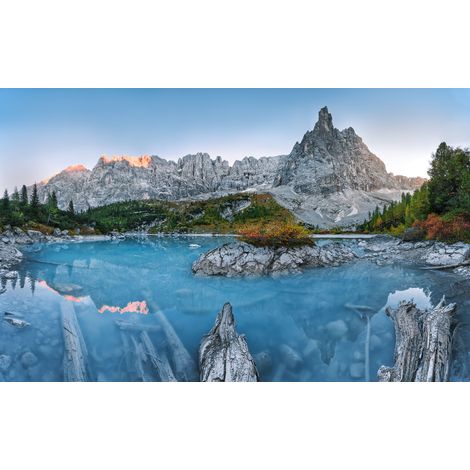 Papier peint panoramique naturel,romantique Trésor Alpin (1/4)