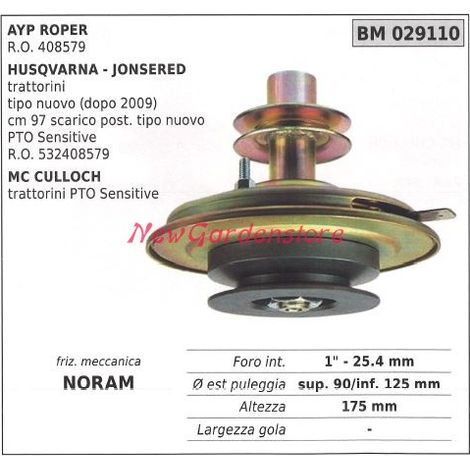 Frizione elettromagnetica noram rasaerba tosaerba ayp roper husqvarna 029110