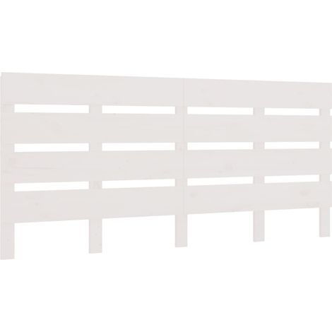 Maison Exclusive - Cabecero de cama madera maciza de pino blanco