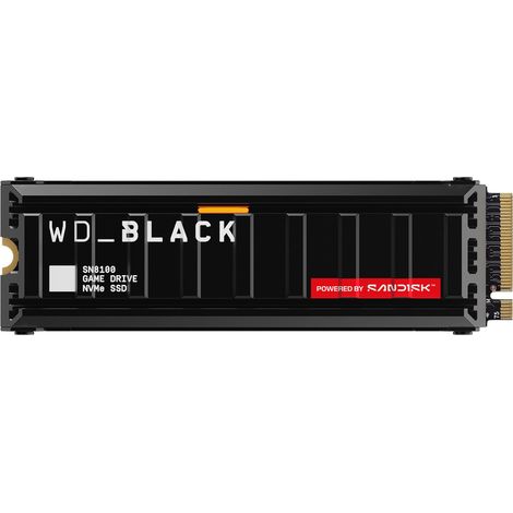 Disco Duro WD Black SN8100 4 TB SSD M.2 PCIe 5.0 NVMe 14900 MB/s Cifrado