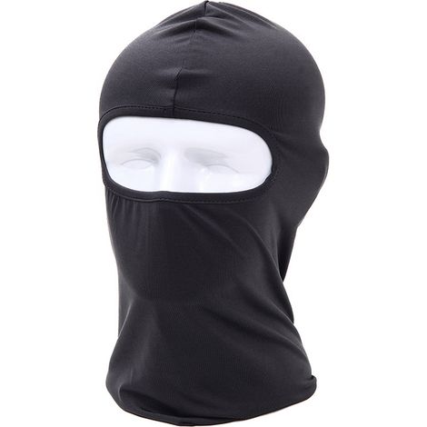 Cagoule / masque de ski / capuche de motard noire (lot de 1) (1/5)
