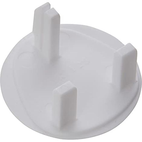 Merriway BH02674 Tappo di Sicurezza per Presa da 13 Amp, Bianco, Pack of 12, Set di 12 Pezzi (1/4)