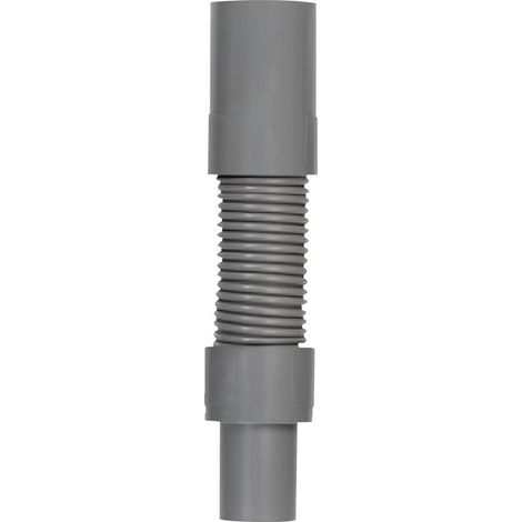 Ceta – Raccord multicoude extensible PVC évacuation Ø 40 mm – Longueur réglable 200-350 mm – Flexible et orientable 180° – Résistant aux acides