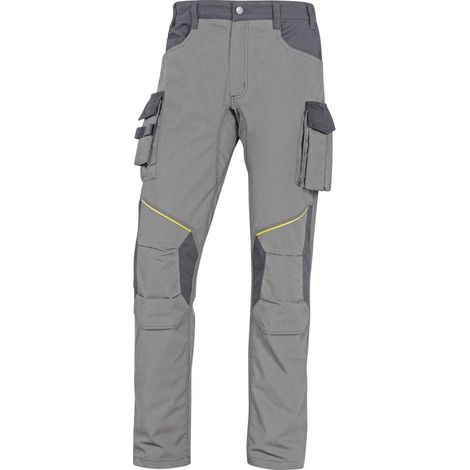 Pantalon de travail Delta Plus MACH CORPORATE, L, L Unisexe, Gris clair – gris foncé ( Prix pour 1 ) (1/2)