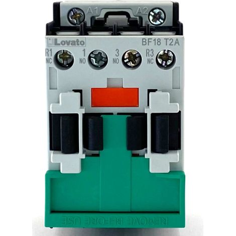 Contattore di potenza 2NO+2NC 32A AC1 bobina 24VAC 50/60Hz BF18T2A024 (1/2)