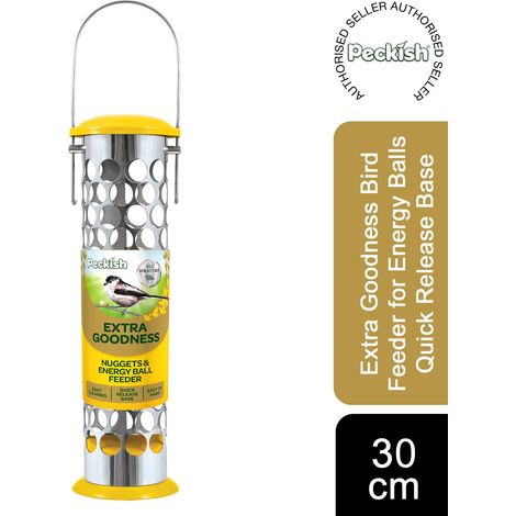 Peckish Suet Nugget Hanging Feeder Squirrel Resistant All Weather Easy Clean