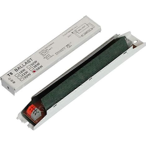 Ballast électronique universel T8 1x 18W/1x 58W Adaptateur de ballast pour lampe fluorescente-B 1x58w- (1/5)