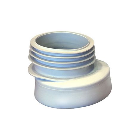 Conector de desagüe Rawiplast b515 diseño offset plástico (1/2)