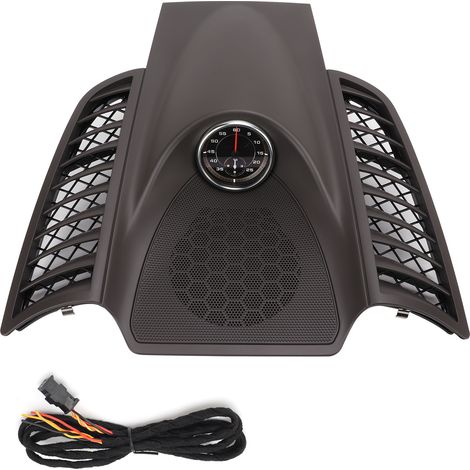 Kit de jauge de couverture de panneau de tableau de bord de voiture 958 552 189 01 OA6 gris remplacement pour Cayenne 2011-2017 noir (1/5)