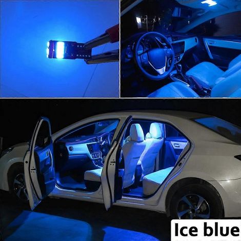 Kit d'éclairage intérieur à LED pour plafonnier, coffre, repose-pieds, miroir de courtoisie et accessoires Mercedes-Benz Classe B W245 W246 (2005-2017-2018)