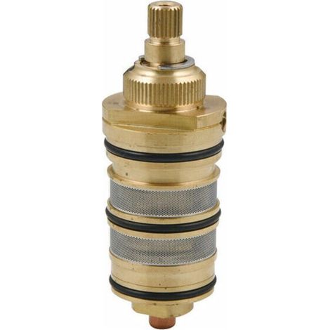 1 Robinet thermostatique, Laiton,, Poignée, Douche, 85mm, 60 degrés (1/4)