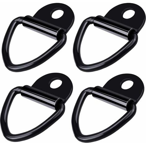 pezzi ganci di ancoraggio anelli di ormeggio ad anello a D ganci ad anello a V anelli di trazione in acciaio inox per kayak barche canoe ciondoli rimorchi pickup camion auto giardino