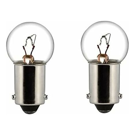 2x ampoule 12V 5W BA9S globe 15mm voiture moto scooter lumière éclairage bricolage (1/2)