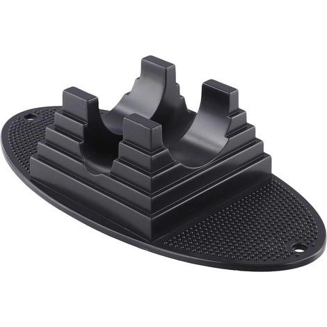 Support de trottinette en plastique 220 x 65 x 26 mm avec trous de vis - Support pratique pour trottinette (1 pièce) (1/5)