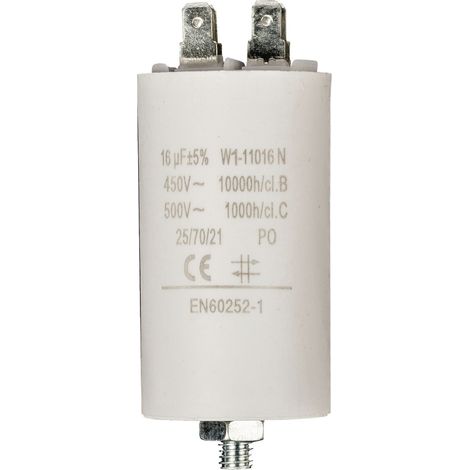 FIXAPART Condensateur 16.0uf / 450 v à Cosses Condo 16mf