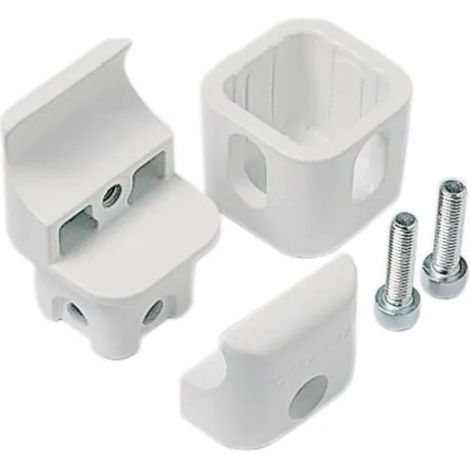 Irsap – Fixation pour radiateur TESI tube diamètre 25 – Support de fixation chauffage central – Pour installation en espaces confinés – Matériaux résistants à la corrosion