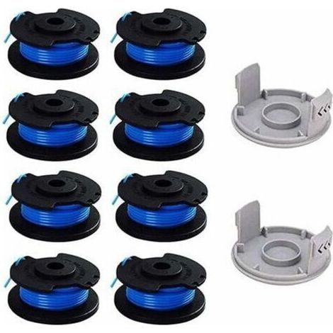 10er-Pack Replacement brushes for Trimmer One+ AC14RL3A, 18 V, 24 V, 40 V, Ø 1.6 mm, Length 20.11 m (including 8 blades and 2 covers) (1/4)