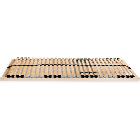 Maison Exclusive - Lattenrost mit 28 Latten 7 Zonen 80x200 cm (1/5)