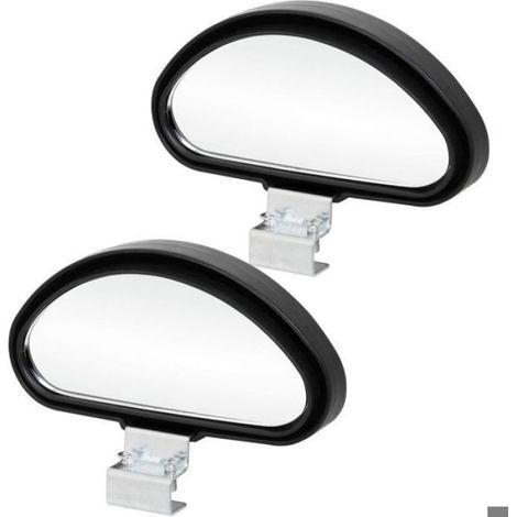 Rétroviseur Angle Mort - Miroir Auxiliaire Réglable pour Rétroviseur Latéral - Compatible Tous Véhicules - 2 Pièces (1/4)