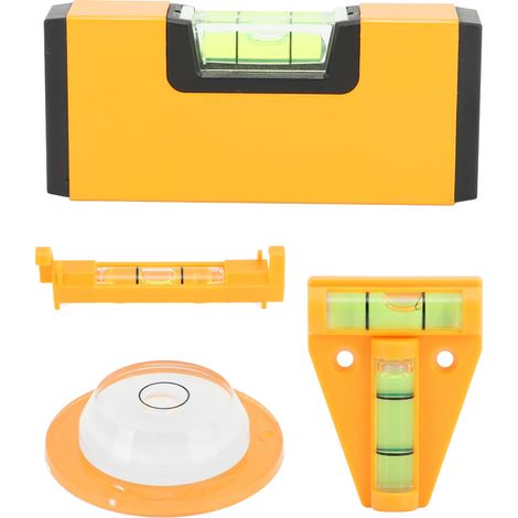 Niveau à bulle magnétique, mini équerre en T, outil de mesure rond pour camping-car et camping. (1/5)