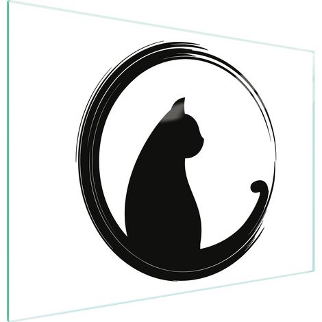 Schneidebrett aus Glas, 30x22 CAT (1/5)