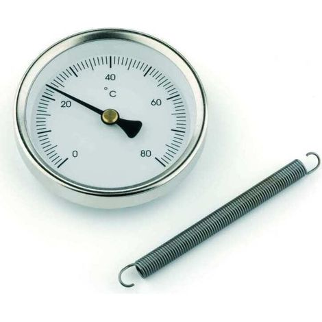 REHAU Anlegethermometer 0 - 80 Grad C, 12507471002 (1/2)