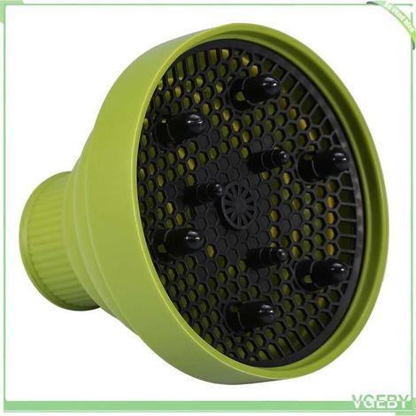 Diffuseur de sèche-cheveux - FAFEICY - Pliable silicone - Résistant haute temp. - Compatible buses Ø4-5 cm (1/5)