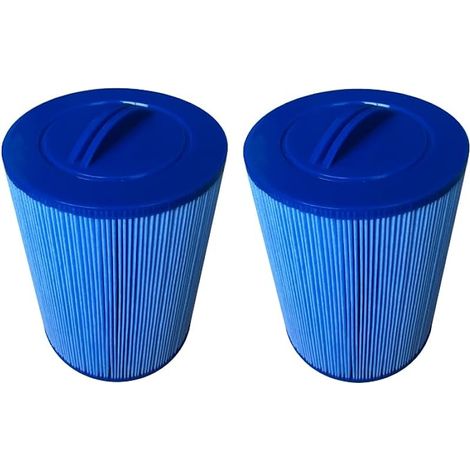 Filtre pour Spa Compatible avec PWW50P3 6CH-940 FC-0359 1-1/2''/ 3,8cm Filetage Grossier/SAE (Non PWW50P4/ Fil Fin/Filetage MPT), φ15x20,5 cm, Lot de 2 (1/5)