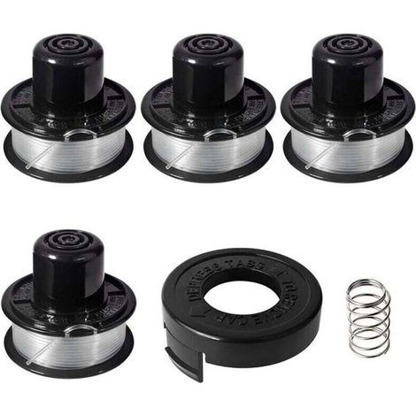 ALLIANDIS A6226 Bobine de fil compatible avec Black et Decker Auftipp Coupe-herbe automatique GL250 / GL310 / GL360 / GL360SB avec 6m ligne, 6-pack (1/4)
