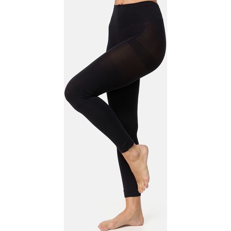 Leggings femme NUR DIE 80 DEN noir mat opaque taille M 40/44 (1/5)