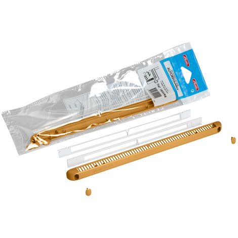 Kit de toma de aire VM-G30CEA 30m³ ANJOS Deflector+regulador+4 tornillos+4 tapas tornillos - Roble dorado - 0807CD