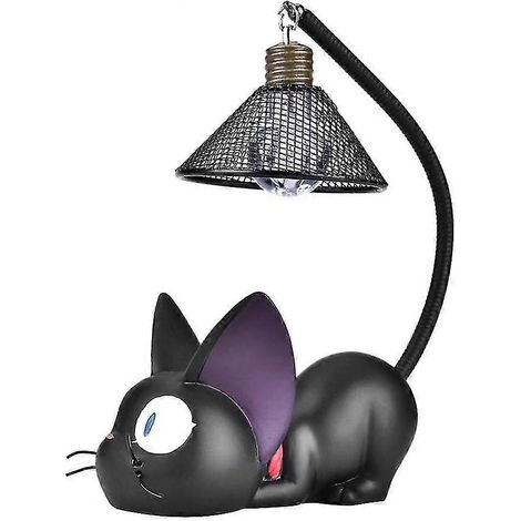 Veilleuse chat pour enfant, décoration de table de chevet, veilleuse LED, cadeau idéal pour la maison (1/5)