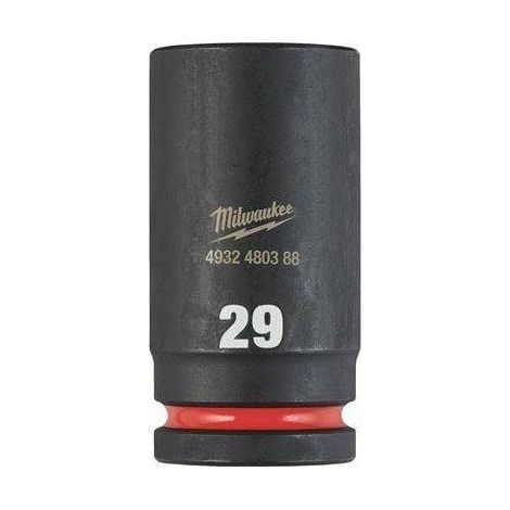 Milwaukee Inserti per Chiavi a Impatto in Acciaio CR-MO Durevoli 4 cm