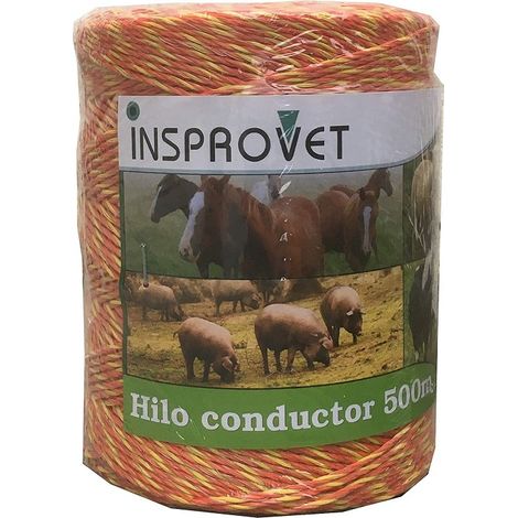 Hilo Conductor Pastor Eléctrico INSPROVET 500 m 3x0,16, 11 Ohm/m