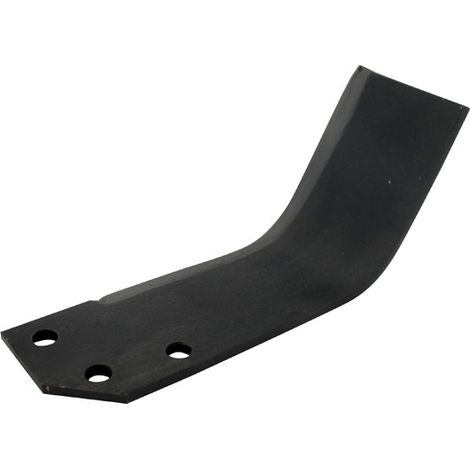 Couteau de fraise gauche 205mm type Labour pour fraise arrière AGRIA 6039 (1/2)