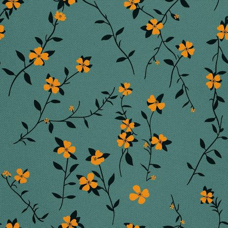 Tela decorativa para exteriores Oxford - Motiv Blumen I DX5409 (1/5)