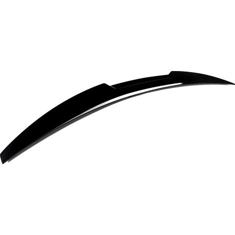 Spoiler trasero estilo M4, fácil instalación, negro brillante. (1/2)