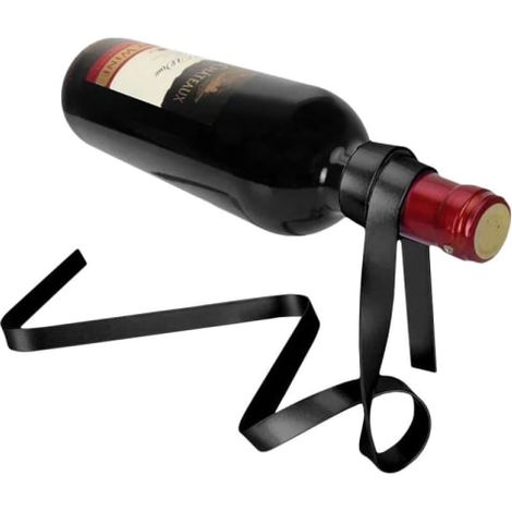 Porte-bouteilles flottant - Ruban Noir (1/3)
