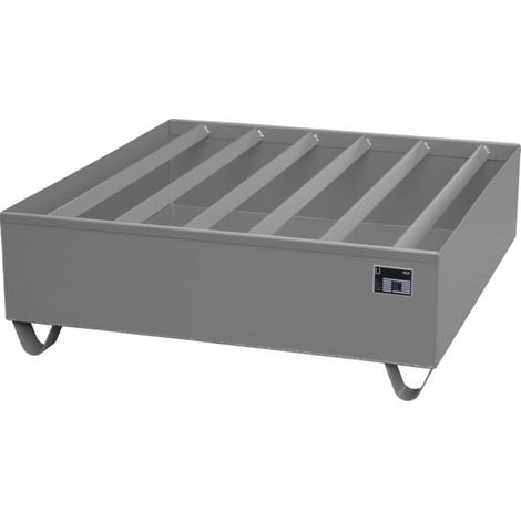 Bauer Südlohn Bac profilé PW 400-4, peint, gris souris