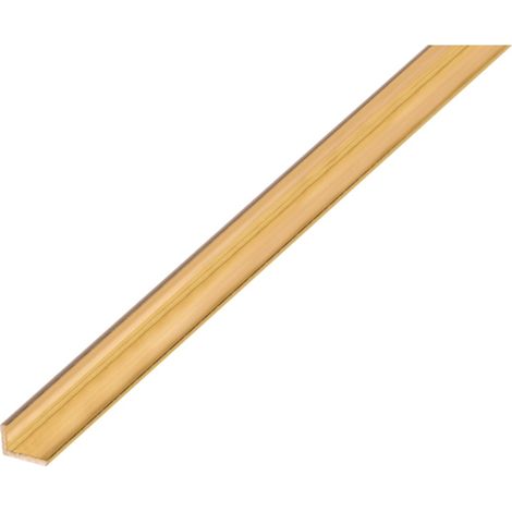 ALBERTS Winkelprofil, ungleichsch., Messing, LxBxHxS 1000 x 12 x 10 x 1 mm (1/3)