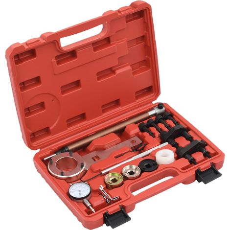 18 pz Kit di strumenti di fasatura del motore Set di strumenti di fasatura del motore Strumenti per auto VAG 1.8/2.0 TFSI Veicoli Garage 020004020