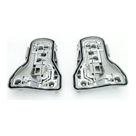 Lot de 2 supports de feu arrière pour Volkswagen Polo 2006-2010 – Référence 6QD945257A, gauche et droite – Pièce de rechange compatible (1/4)