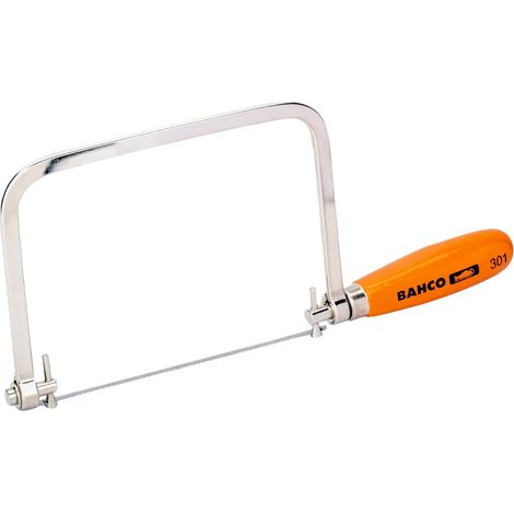 Bahco 301 Coping Saw 165mm with Wooden Handle