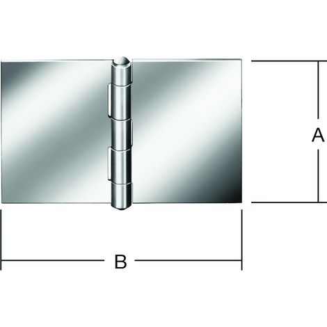 Vormann Ger.breit.Scharnier 60X90mm ungeb (1/2)