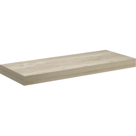 Maison Exclusive - Schwebendes Wandregal Eichefarben 60x23,5x3,8 (1/5)