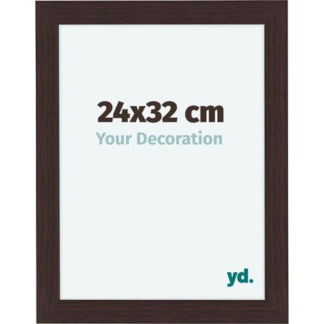 yd. - Cadre photo 24x32 - Chene Fonce - MDF - Como (1/5)