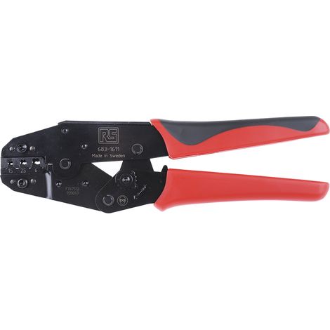Pince à sertir RS PRO pour Borne à corps ouvert ( Prix pour 1 ) (1/5)