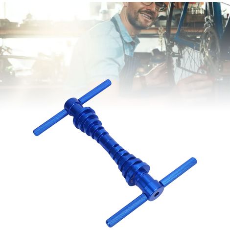 Kit de 25 pièces pour le montage par pression des roulements de roue/moyeu de vélo, roulements de pivot de cadre de vélo semi-rigide et outils d'assemblage de moyeu. (1/5)